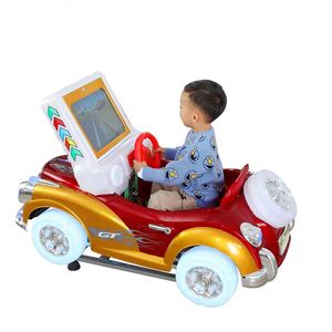 Manèges à monnayeur 3D vintage de haute qualité en forme de voiture à vendre, jeux vidéo à monnayeur, voitures de manèges commerciales pour enfants - Product Image 6