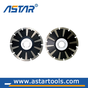 Lưỡi Cưa Lõm Kim Cương Phân Đoạn Turbo Loại <span class=keywords><strong>T</strong></span> 125Mm Để Cắ<span class=keywords><strong>t</strong></span> Đá Hoa Cương - Product Image 2