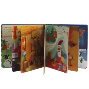 ספרי סיפורי ילדים לחג המולד באיכות גבוהה עמידים ומקסימים על נייר דפוס גלי דפוס אופסט דפוס דפוס