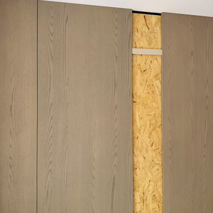 Paneles de Pared Ondulados de Madera para Interiores de Oficina, Diseño Decorativo, Precio de Fábrica OEM, Económicos, Venta al Por Mayor - Product Image 1