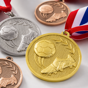 Custom Medal Sports Medals Metal Medal Wholesale Award Medals With Ribbon for Running Football Basketball Event Factory - Product Image 1