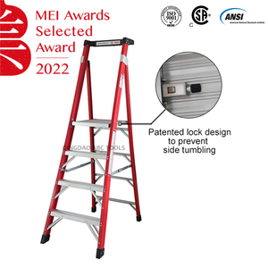 <span class=keywords><strong>Escalera</strong></span> de Fibra de Vidrio Multiusos Profesional, Económica, Nueva Llegada - Product Image 6