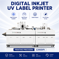 Nouvelle imprimante d'étiquettes à jet d'encre UV automatique 1200 DPI, machine d'impression numérique haute vitesse pour emballages alimentaires, sacs en papier, billets de barbecue
