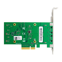 Tarjeta de Red Interna para Servidor ST7255 PCIe X4 I210-T2 de Doble Puerto 1000BASE-T Gigabit, Disponible para Sistemas de Cámaras Industriales