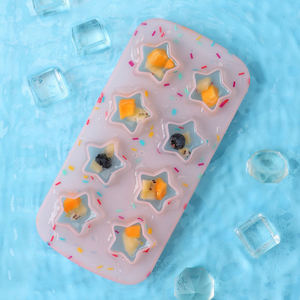 Vente flash : Moules à glaçons en silicone en forme d'étoile pour whisky et cocktails, moule à gelée et crayons facile à démouler - Product Image 2