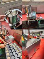 Machine de remplissage de pâtisserie à commande PLC automatique, injecteur de gâteau électrique, nouveau modèle