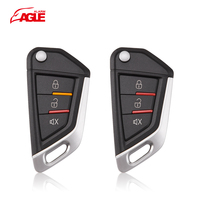 Télécommande sans fil à 3 boutons pour voiture Télécommande à code variable pour système d'alarme de voiture