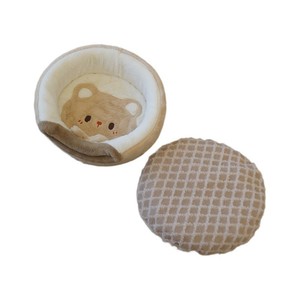 Nido para dormir para gatos cálido de invierno y escondite para perros Patrón sólido Cama universal para gatos de las cuatro estaciones Nido DE SEGURIDAD cerrado - Product Image 6