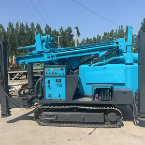 Crawler-Mobility 300m Máquina perforadora de pozos de agua profunda Equipo de petróleo de la plataforma de perforación minera de fábrica - Product Image 1