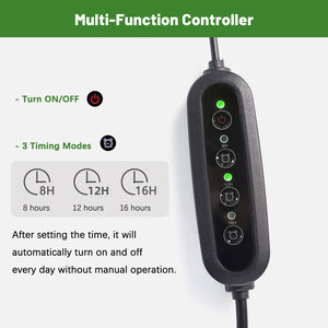 Système de culture LED à 3 couches pour plantes d'intérieur, lot de 3, avec arrosage automatique, pot de fleurs écologique, jardinière pour plantes végétales - Product Image 3