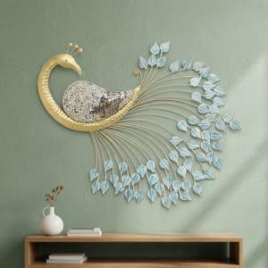 Haute qualité décor à la maison tenture murale en métal arbre Design en laiton aluminium fer beau décor mural changement de couleur caractéristique - Product Image 4