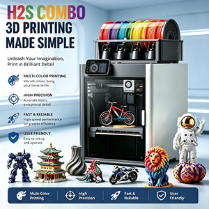 Bamboo Lab H2S Combo 3D Printer Global Version No Region Lock High Precision OEM ODM 1.75mm PLA Filament PETG 600mm/s - Product Image 1