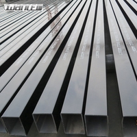 Tubes carrés et rectangulaires en acier au carbone JIS G3466 STKR 400/490 pour la construction de cadres de tuyaux de forage soudés