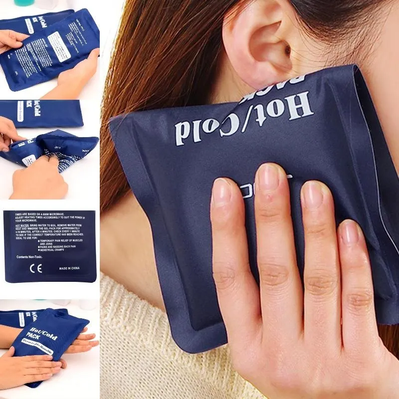 BLUENJOY Popular Reusable Cold Hot Pack Pain Relief Gel Patch Ice Bag