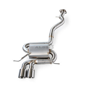 Sistema de Escape Catback de Alto Rendimiento para <span class=keywords><strong>BMW</strong></span> <span class=keywords><strong>130i</strong></span> E87 3.0L <span class=keywords><strong>N52</strong></span> 2008-2013 |   Silenciador y Tubos Deportivos de Acero Inoxidable - Product Image 1