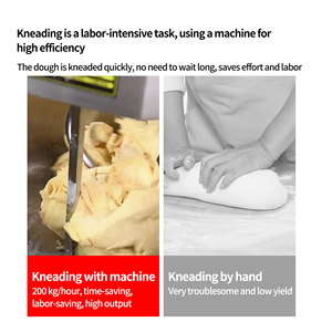 Mélangeur à spirale commercial 20L, petit mélangeur à spirale <span class=keywords><strong>pour</strong></span> <span class=keywords><strong>pain</strong></span> et pizza - Product Image 2