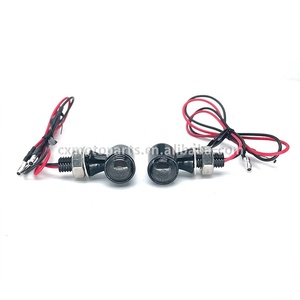 <span class=keywords><strong>ไฟ</strong></span>เลี้ยวรถมอเตอร์ไซค์สไตล์เรโทร E Mark <span class=keywords><strong>ไฟ</strong></span> LED ขนาดเล็ก 12V สีเหลืองอำพัน รุ่น M8 เหมาะสำหรับรถคาเฟ่เรเซอร์และบ็อบเบอร์ - Product Image 5