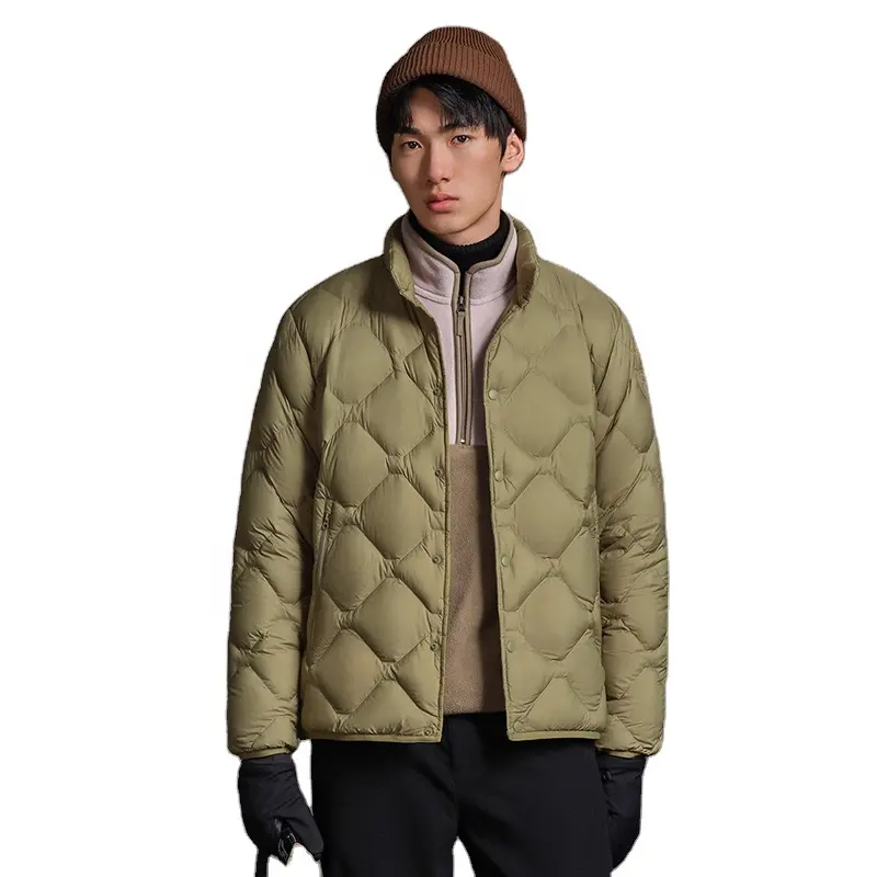 Customized Men Winter Down Jacket Puffer Down Coat