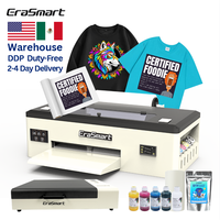 Impresora DTF A3, Máquina de Transferencia Directa a Película con Tinta Blanca para Camisetas Personalizadas, Envío Rápido desde Almacén en EE. UU.