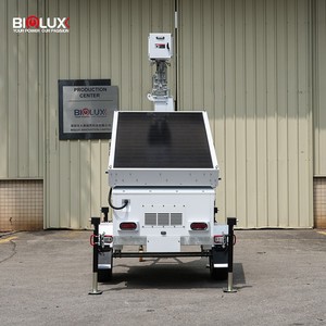 Remolque CCTV Híbrido <span class=keywords><strong>Solar</strong></span> Diésel BIGLUX HiSTAR con Arranque Automático, Paneles Solares de 3x450W, Batería de 14400WH, DC24V, Monitoreo Continuo por 6 Días - Product Image 2
