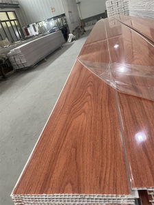 Forro Pvc UPVC Panel PVC Panel de techo Uv Panel de pared Laminación Laminado Techos En Pvc <span class=keywords><strong>Plafon</strong></span> Corner Jointer Wall Angle - Product Image 4