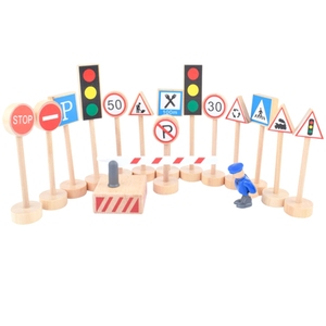 Blocs <span class=keywords><strong>de</strong></span> construction <span class=keywords><strong>de</strong></span> circulation en bois, <span class=keywords><strong>jouet</strong></span> miniature, panneaux <span class=keywords><strong>de</strong></span> <span class=keywords><strong>signalisation</strong></span> routière en bois, <span class=keywords><strong>jouet</strong></span> <span class=keywords><strong>de</strong></span> <span class=keywords><strong>signalisation</strong></span> routière, vente directe d'usine - Product Image 4
