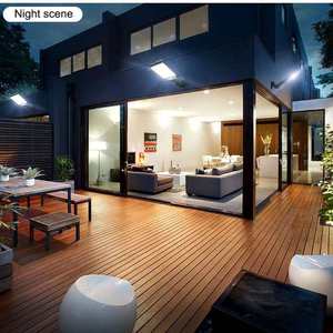 Applique Murale Solaire Extérieure LED IP65 avec Détection Corporelle, Éclairage de Sécurité Étanche pour Jardin, Patio, Porte de <span class=keywords><strong>Garage</strong></span>, Télécommande, Lumière de Rue - Product Image 6
