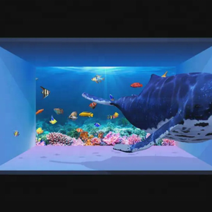 Trong nhà quay phim tường 3D nhập vai Màn hình LED video tường HD LED hiển thị 3840Hz Đen Led VR VP XR ảo sản xuất Studio - Product Image 2