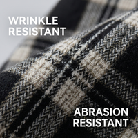 Tissu Brocart Uni et à Carreaux en Polyester Coton 260 GSM Personnalisé, Respirant et Infroissable pour Robes, Vêtements et Couvertures Filles Garçons