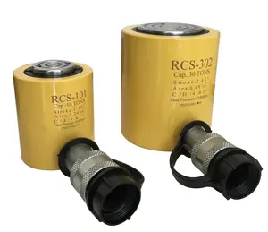RCS-101 Customizable Hydraulic Jack Single-Acting Spring Return Threaded Collar Cylinders Other Hydraulic Tools-OEM Support