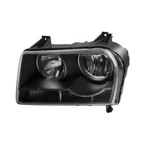 Haute qualité <span class=keywords><strong>prix</strong></span> usine phare halogène phares voiture lumière noir pour 2005-2010 <span class=keywords><strong>Chrysler</strong></span> 300 paire CH2519111 lampe frontale - Product Image 4