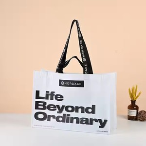 High Quality <b>Large</b> Capacity Full-Color <b>Printed</b> PP Woven Bag New Design Woven Shopping Bag - Product Image 2