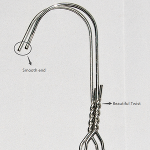 Cintre en Fil d'Acier Galvanisé, Cintre Métallique pour Vêtements - Product Image 5