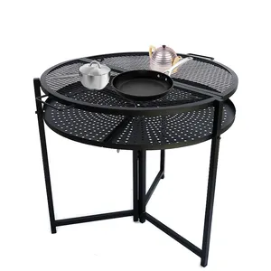 Grote Ronde Metalen Grill Rooster Rooster Grill Grill Brander Bbq Grill Raster Raster