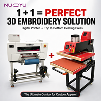 Kit Printer UV DTF Nuoyu NY-A301 Efisiensi Tinggi Terbaru dengan Printhead Epson I3200-U1 HD Otomatis untuk Pembuatan Stiker Kustomisasi Massal