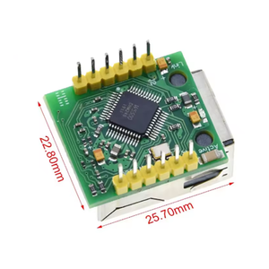 Module réseau Ethernet W5500, interface SPI/protocole Ethernet/TCP/IP compatible avec WIZ820io - Product Image 3