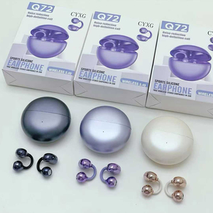 Nouveaux écouteurs sportifs Q72 à clip d'oreille, sans fil, à conduction <span class=keywords><strong>osseuse</strong></span>, avec suppression du bruit, affichage numérique, JL BT 5.4 - Product Image 2