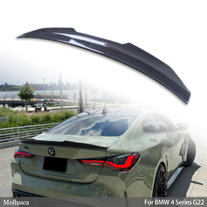 For 4 Series G22 Coupe/M4 G82 PSM Style Dry Carbon Fiber Rear Spoiler Trunk Wing 2020-2025 - Product Image 1