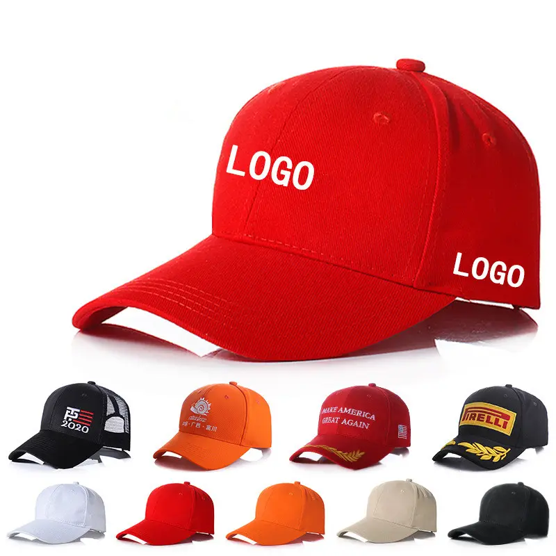streetwear custom logo hats Plain foam mesh ponytail trucker dad hat multi color baseball cap snapback hip hop Custom sport cap