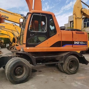 Ready to Ship High Quality Used Doosan DH210W-7 Hydraulic Crawler <b>Excavator</b> on Sale Featuring Low Price Core Component Engine - Product Image 1