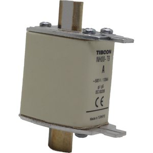 Fusible de Cuchilla TIBCON ENERGY TECHNOLOGIES NH00/NH01 500V 120kA de Acción Súper Rápida, Baja Pérdida de Potencia y Alta Capacidad de Interrupción - Product Image 1