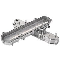 Untuk GM LT GEN V Tutup Katup Aluminium Cor Poles dengan Dudukan Koil untuk LT1 LT4 L83 L86 5.3L 6.2L 2014-2026 Tinggi 2-1/2 Inci