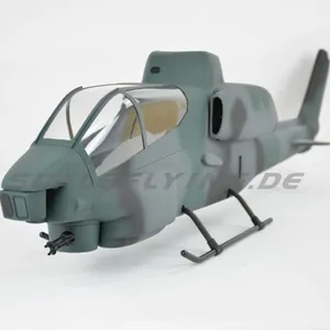Rc Máy bay trực thăng Kích thước 500 AH-1 rắn hổ mang RC máy bay trực thăng thân máy bay Bìa bên ngoài mô hình quy mô cơ thể