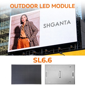 Nuevo Panel LED para Exteriores a Todo Color IP66 RGB P5.71 P6.67 P8 P10, Módulo LED Impermeable con Marco de Aleación de Aluminio - Product Image 2