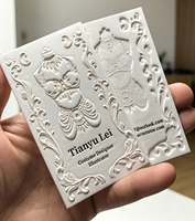 Folletos de Algodón Personalizados con Impresión Tipográfica, Invitaciones de Boda con Estampado en Caliente, Folletos de Regalo Empresariales de Lujo con Relieve, Impresión Offset
