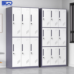 Armoire de rangement en <span class=keywords><strong>métal</strong></span> avec étagères réglables pour un rangement flexible des outils, des équipements et des documents - Product Image 3