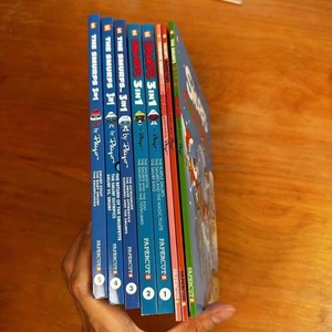 Lot de 8 bandes dessinées illustrées en couleur <span class=keywords><strong>3</strong></span>-en-1 <span class=keywords><strong>Les</strong></span> Schtroumpfs – Livres d'histoires illustrés pour l'apprentissage précoce de l'anglais, reliure piquée à cheval, impression offset - Product Image 3