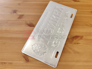 <span class=keywords><strong>Plaque</strong></span> d'<span class=keywords><strong>immatriculation</strong></span> personnalisée en métal durable sur le thème de la joaillerie, commande urgente, réduction pour achat en gros - Product Image 3