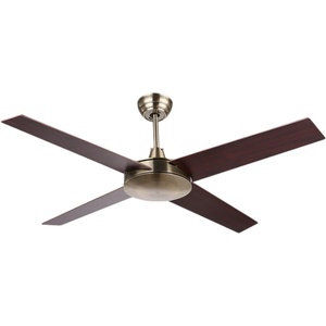 Ventilateur de plafond de style industriel en cuivre pur, fabriqué à Zhongshan, pour la décoration intérieure et extérieure. - Product Image 1