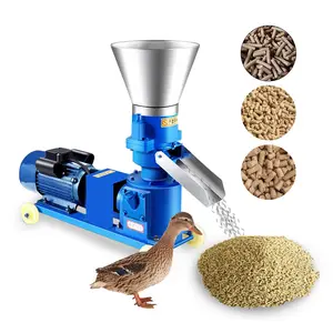 Machine Voor Het Maken Van Kippenvoeders Voor De Verwerking Van Landbouwhuisdieren 500 Kg/u Pelletmachine Voor Pluimveevoer